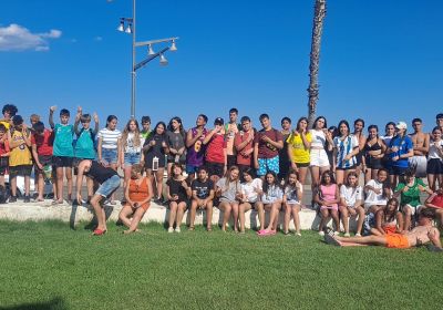 Viaje fin de curso al Aquópolis de La Pineda. 